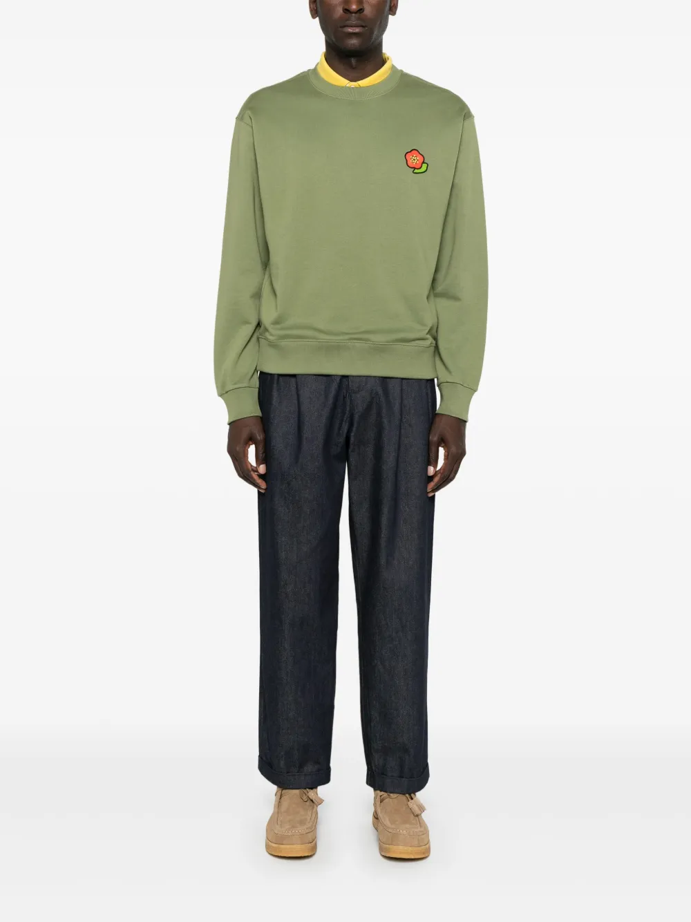 Kenzo cotton sweater - Groen