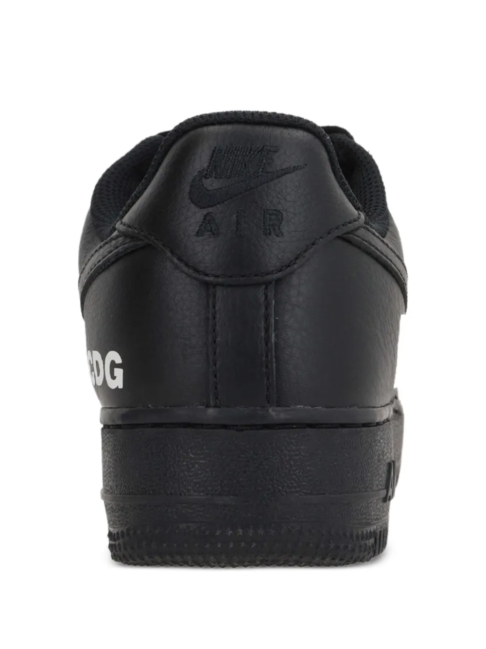 Black Comme Des Garçons x Nike Air Force 1 Low Retro sneakers