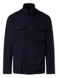 North Sails multi-pocket field jacket - Blue