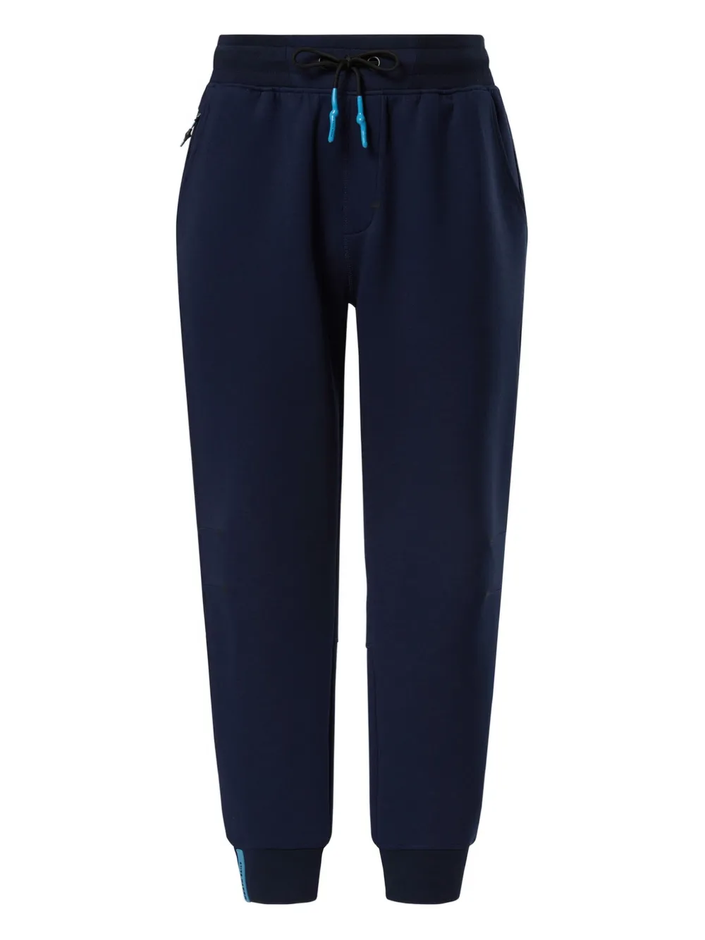 North Sails logo-patch trousers Blauw