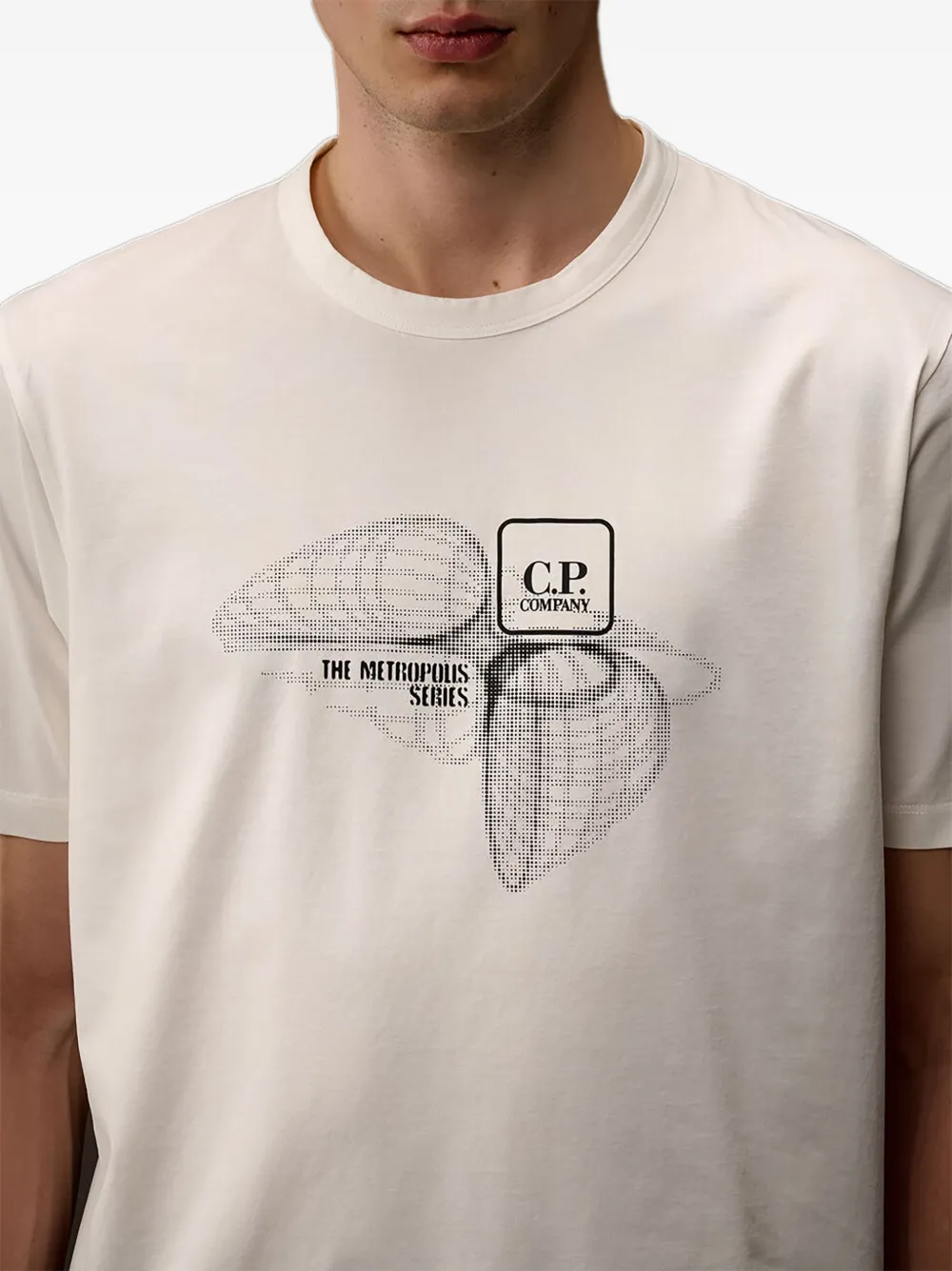C.P. Company Metropolis Series graphic T-shirt Beige