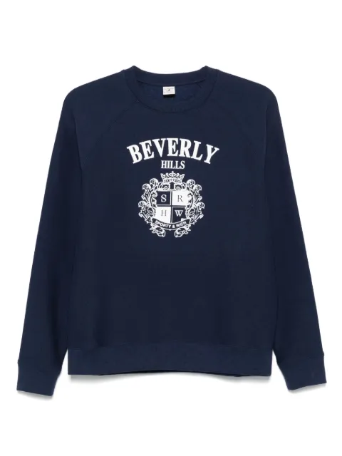 Sporty & Rich Beverly Hills-crest sweatshirt