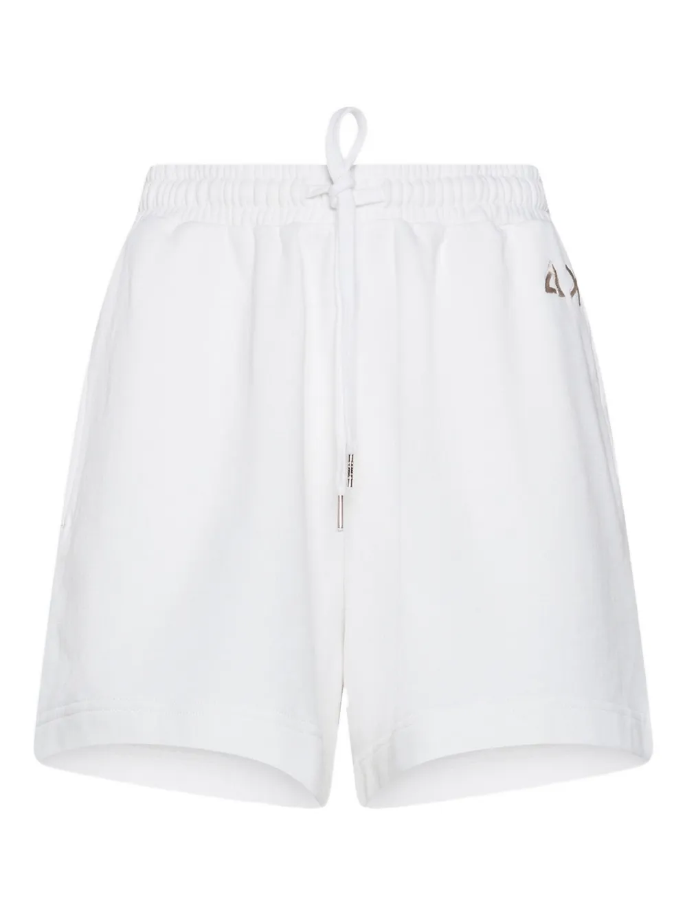 Sun 68 Drawstring-waist Shorts In Yellow