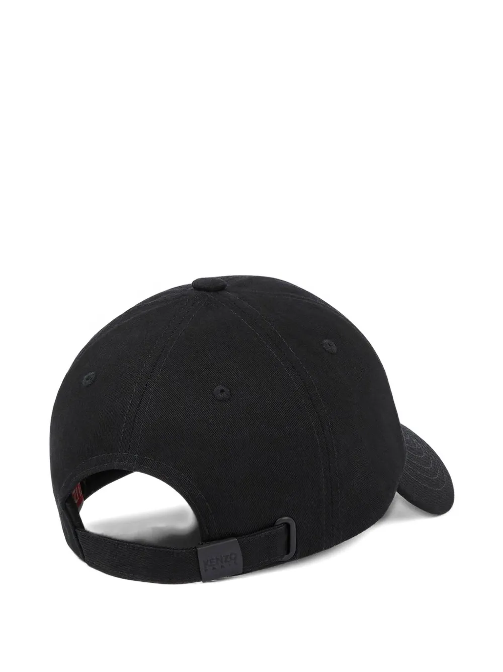 Kenzo logo-plaque baseball cap - Zwart