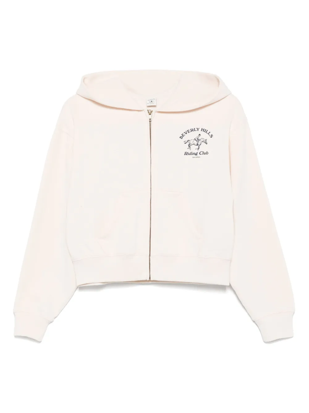Sporty & Rich Beverly Hills Riding Club hoodie Beige