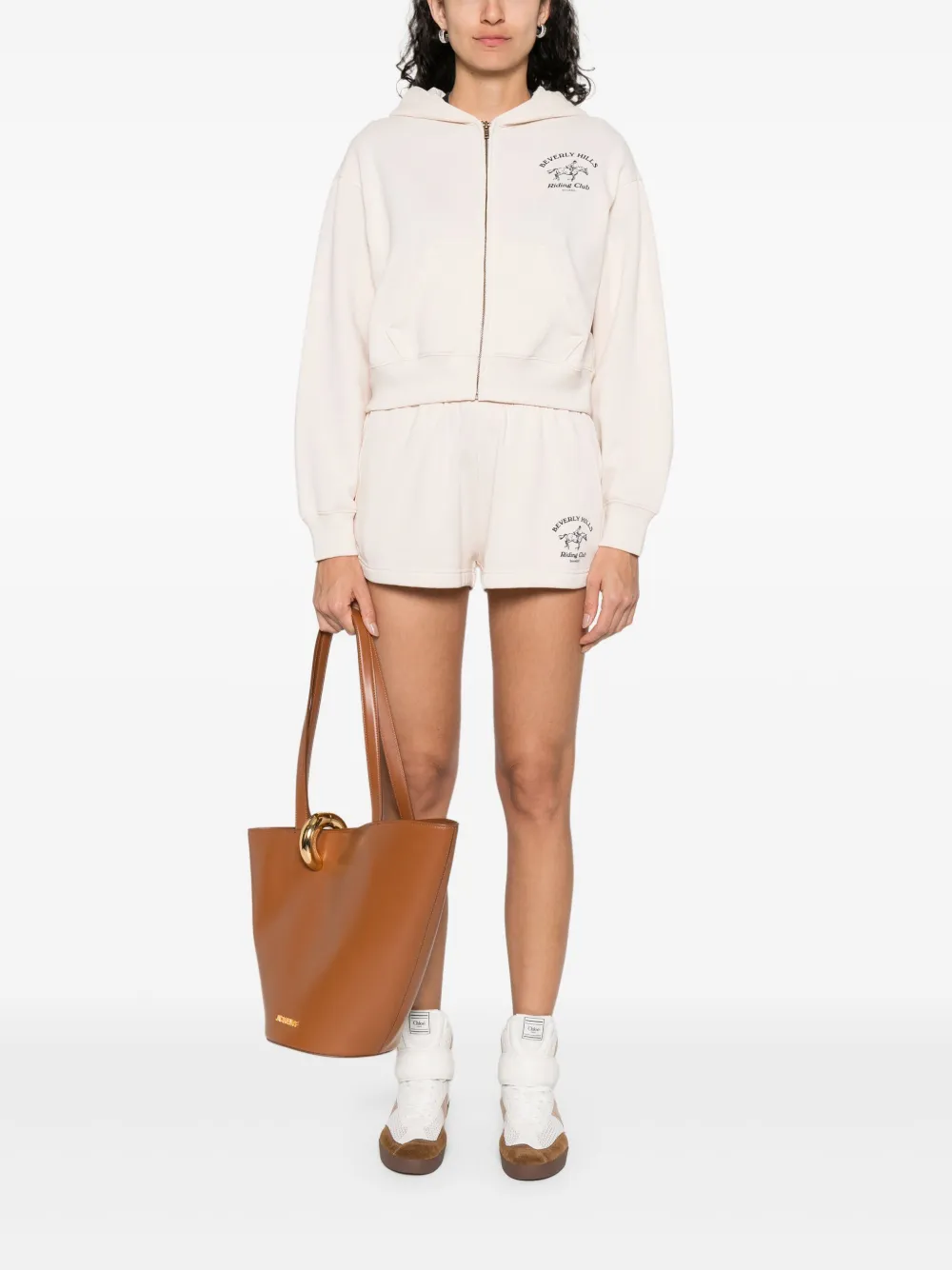 Sporty & Rich Beverly Hills Riding Club hoodie - Beige