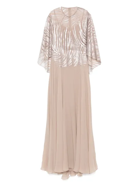 Elie Saab embroidered maxi dress
