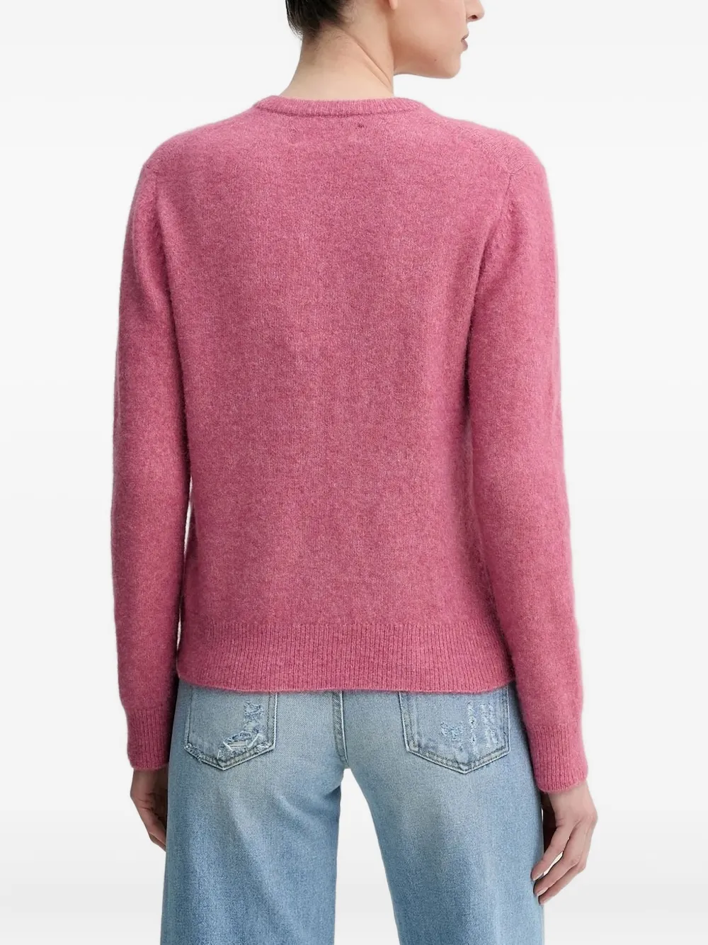 Samsoe & Samsoe Button-front Cardigan In Pink