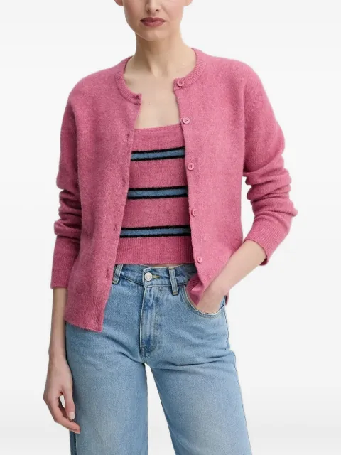SAMSOE SAMSOE button-front cardigan