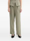 SAMSOE SAMSOE Julia elastic-waist trousers - Green