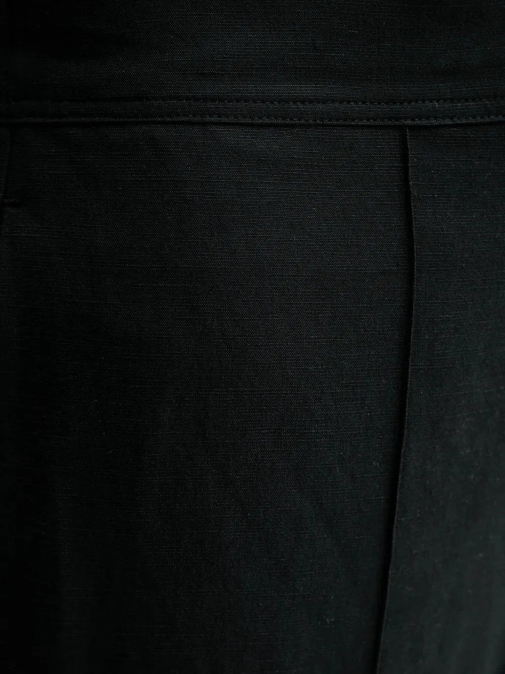 Samsoe & Samsoe Pleated Elastic-waist Trousers In Black