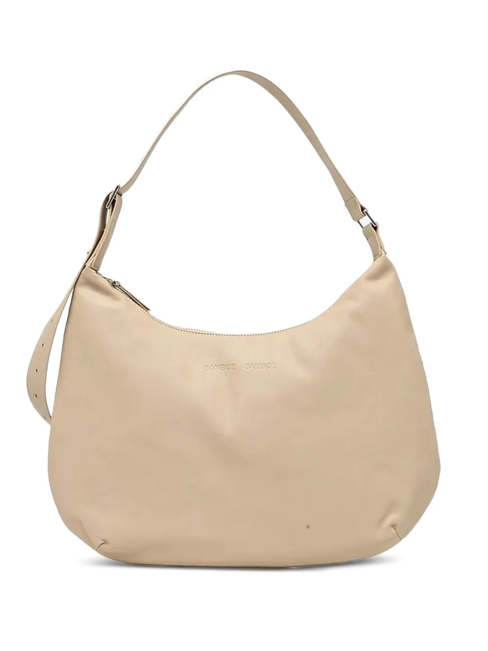 SAMSOE SAMSOE curved top-zip shoulder bag | Neutrals | Image 1