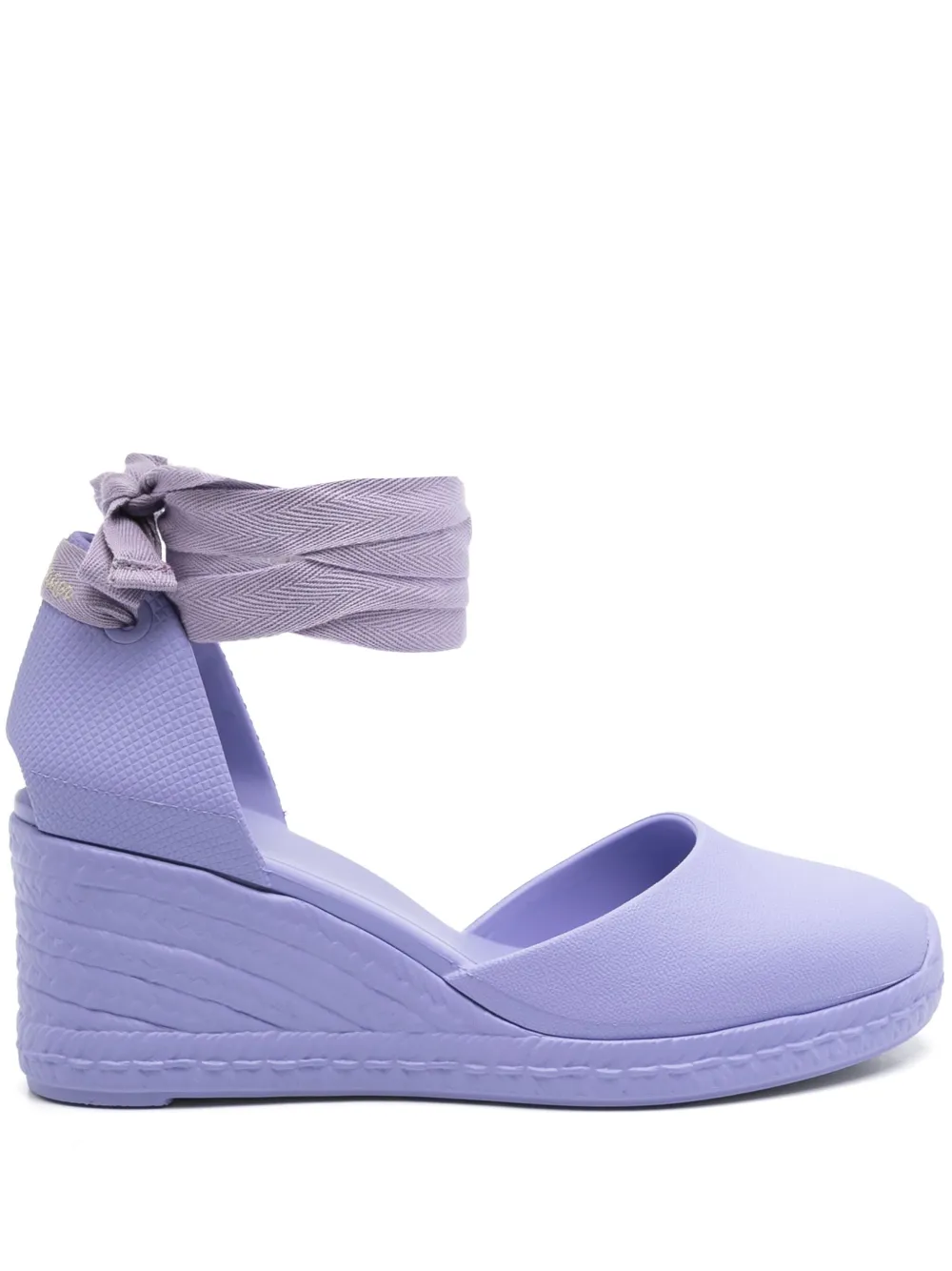 Castañer 70mm Careen wedge espadrilles Purple