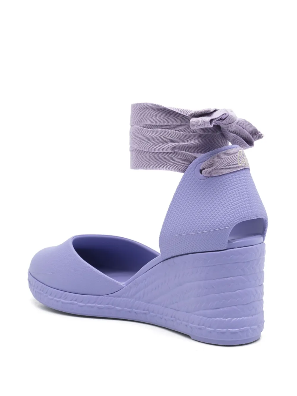 Castañer 70mm Careen wedge espadrilles Purple