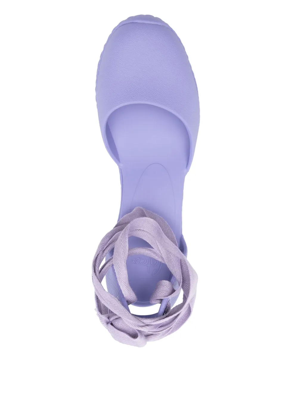 Castañer 70mm Careen wedge espadrilles Purple