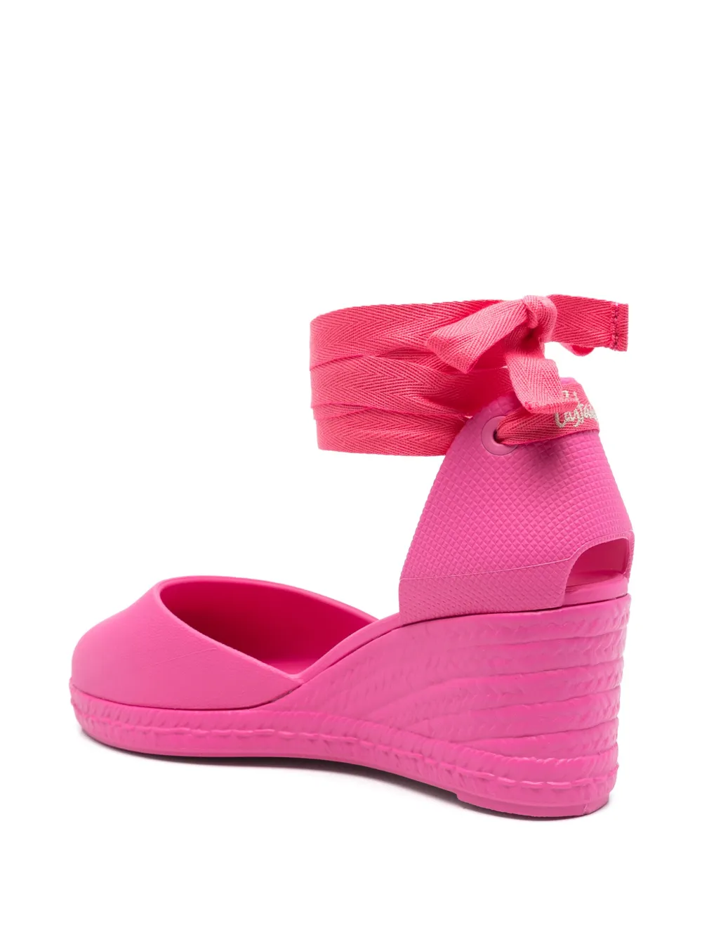 Castañer 70mm Careen wedge espadrilles Pink