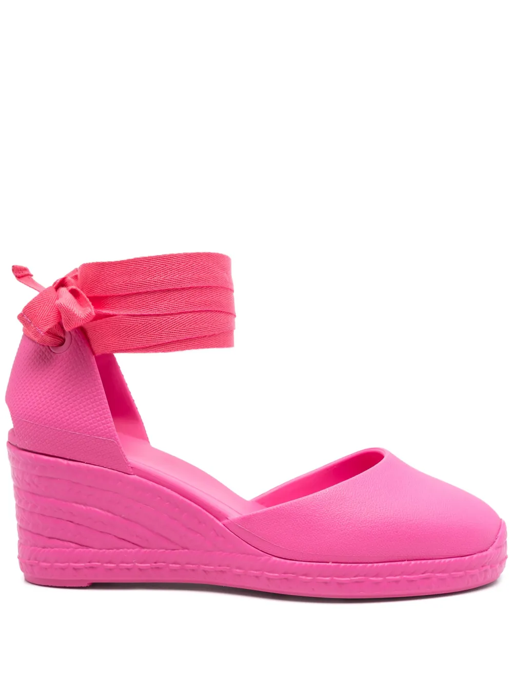 Castañer 70mm Careen wedge espadrilles Pink