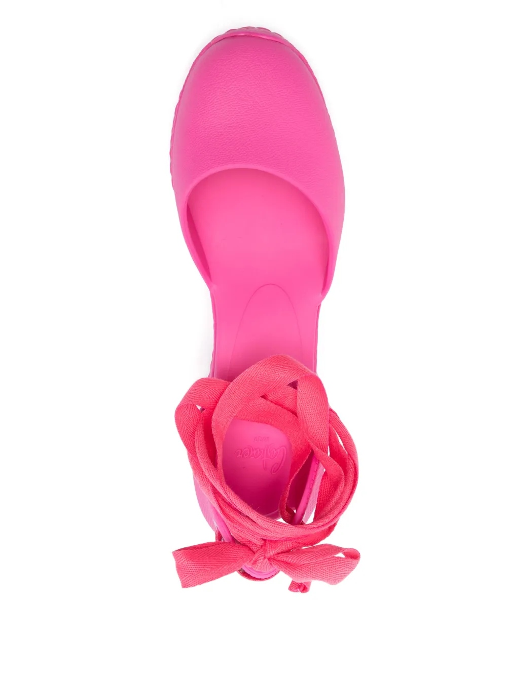 Castañer 70mm Careen wedge espadrilles Pink