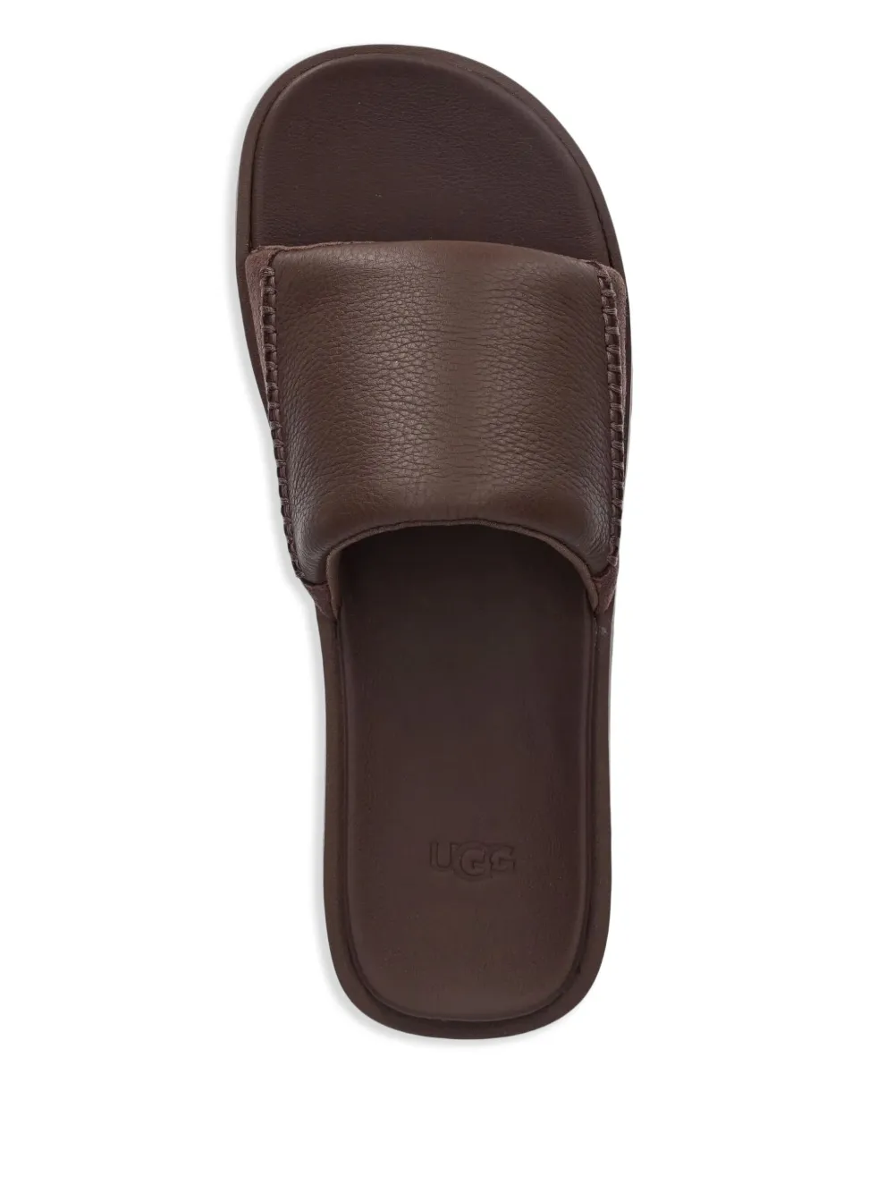 UGG Seaside II leather slides Brown