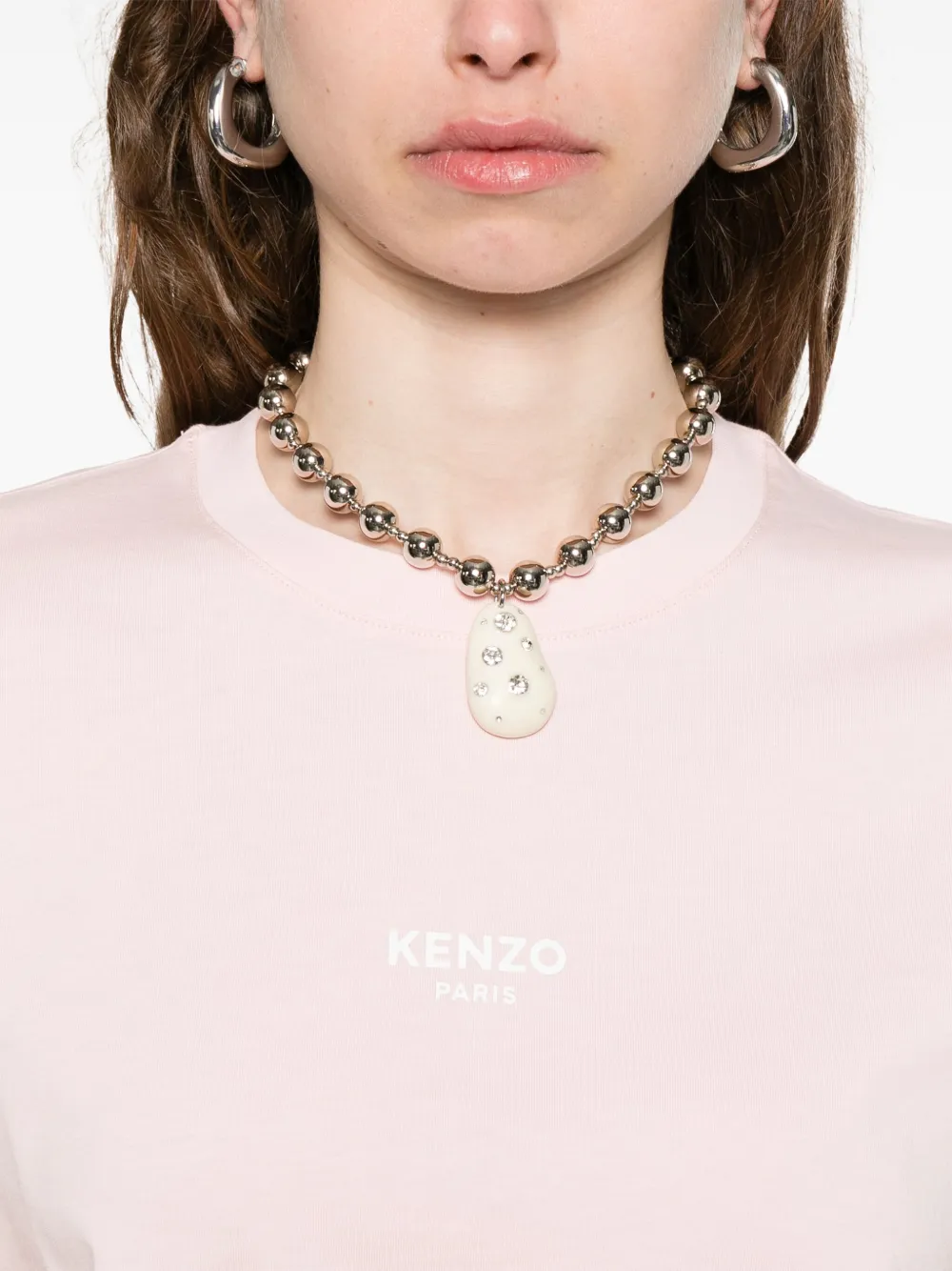 Kenzo Pop T-shirt Roze