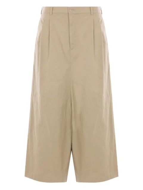 Comme Des Garçons Comme Des Garçons Pantaloni a gamba ampia in gabardine