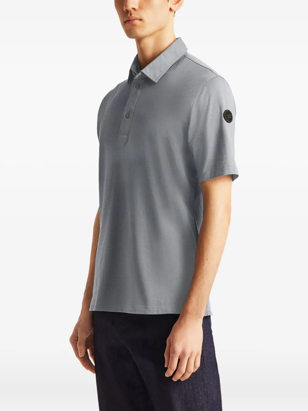 Fusalp three-button polo shirt Grijs