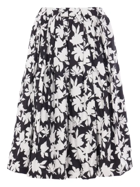 Comme Des Garçons Comme Des Garçons floral-print skirt