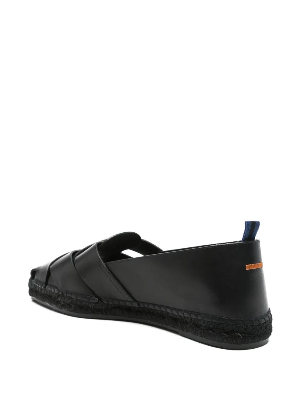 Castañer leather espadrilles Black