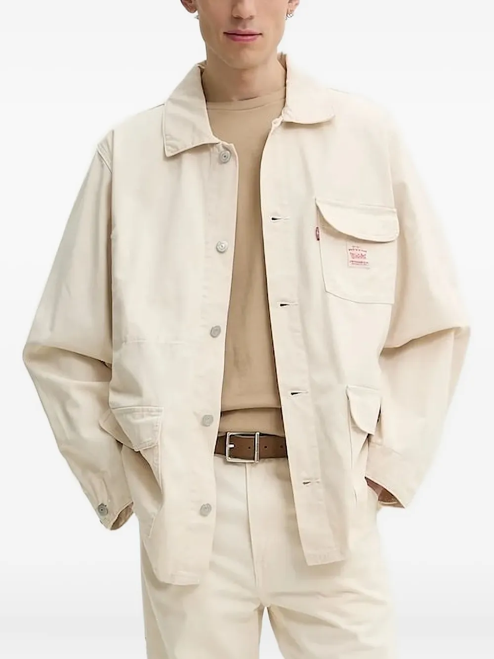 Levi's patch-pocket work jacket | Neutrals | Image 1