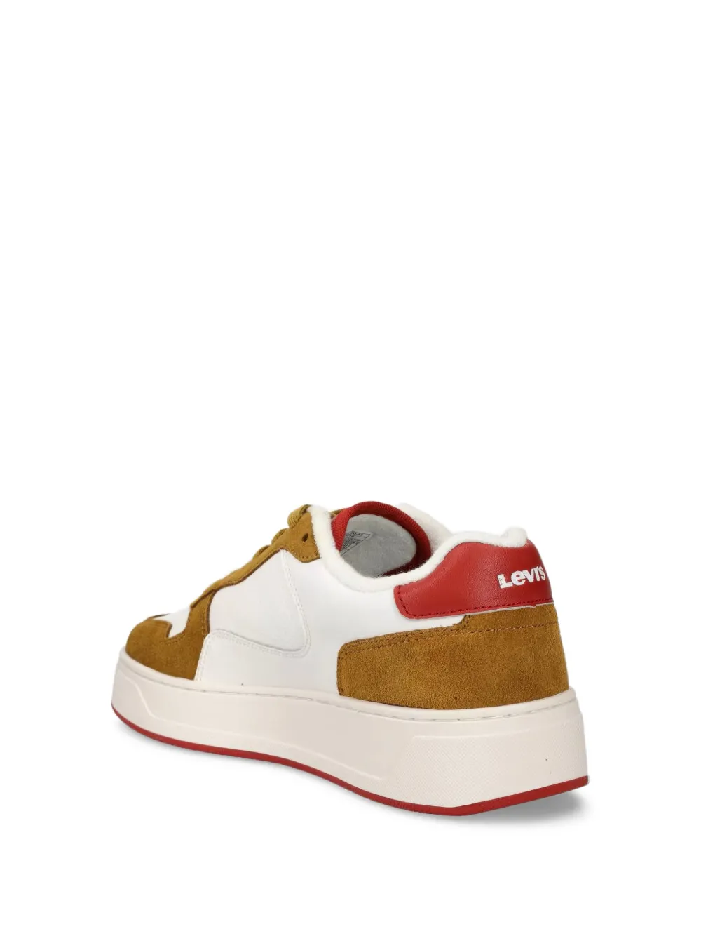 Levi's Glide suede panelled retro sneakers White