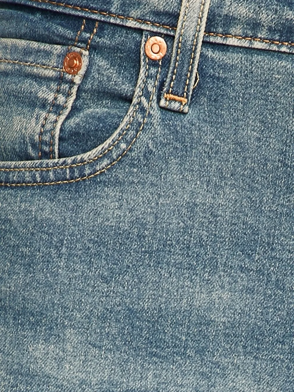 Levi's Jeans met toelopende pijpen Blauw