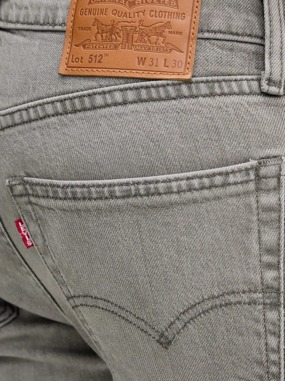 Levi's 512 jeans Grijs