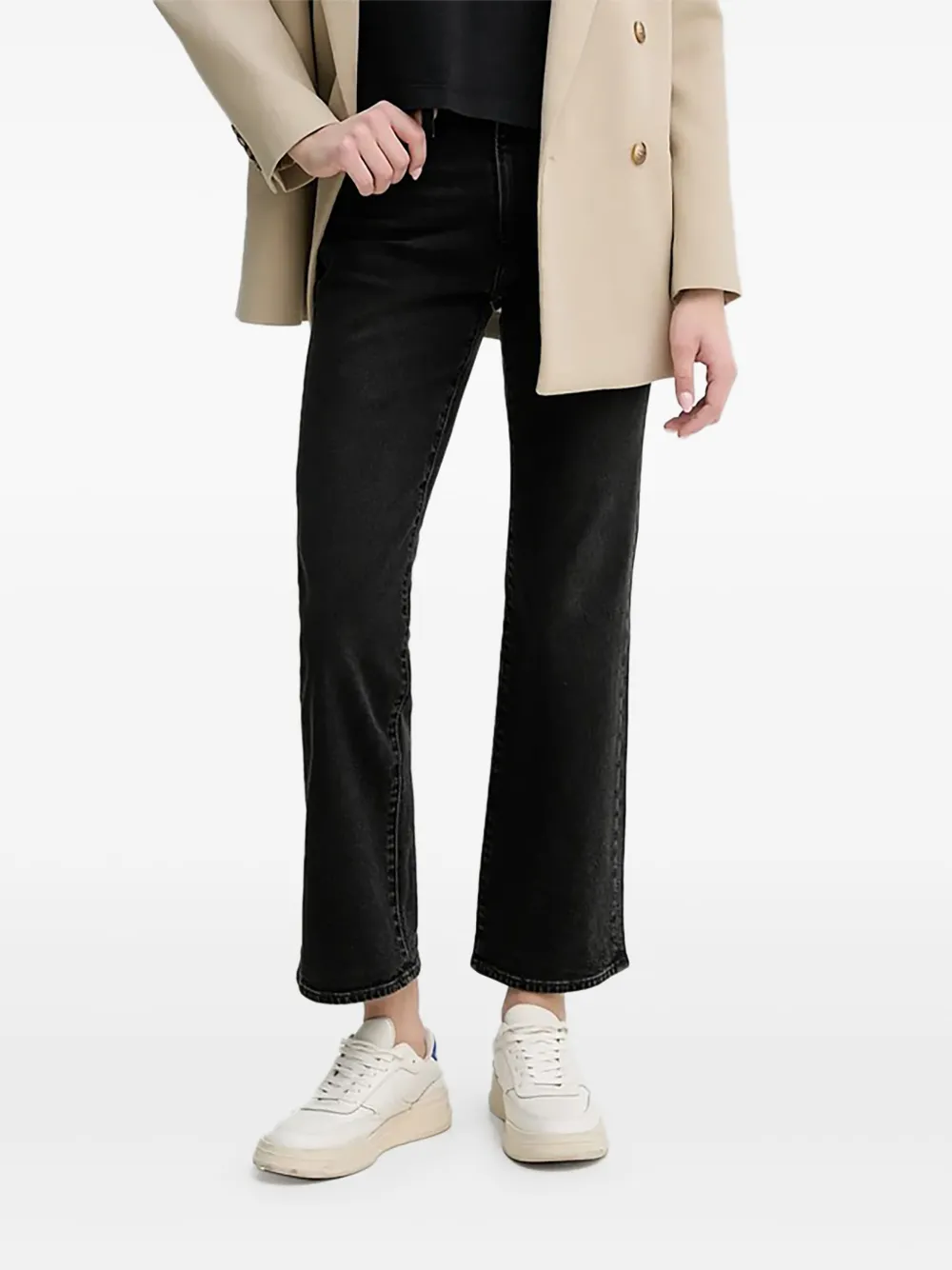 Levi's 725 Kick Boot bootcut jeans | Black | Image 1