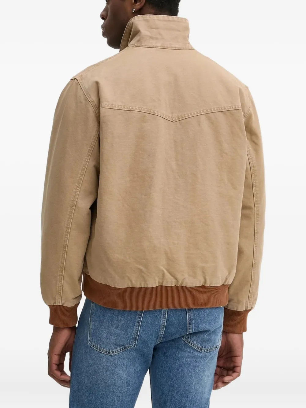 Levi's Embarcadero bomberjack met rits Beige