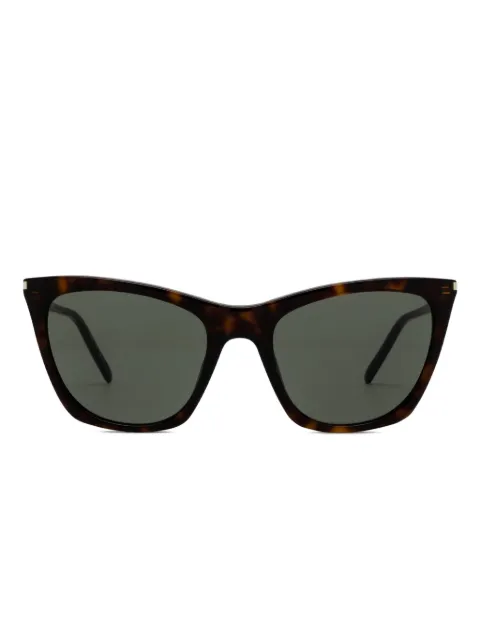 Saint Laurent Eyewear tortoiseshell-pattern sunglasses