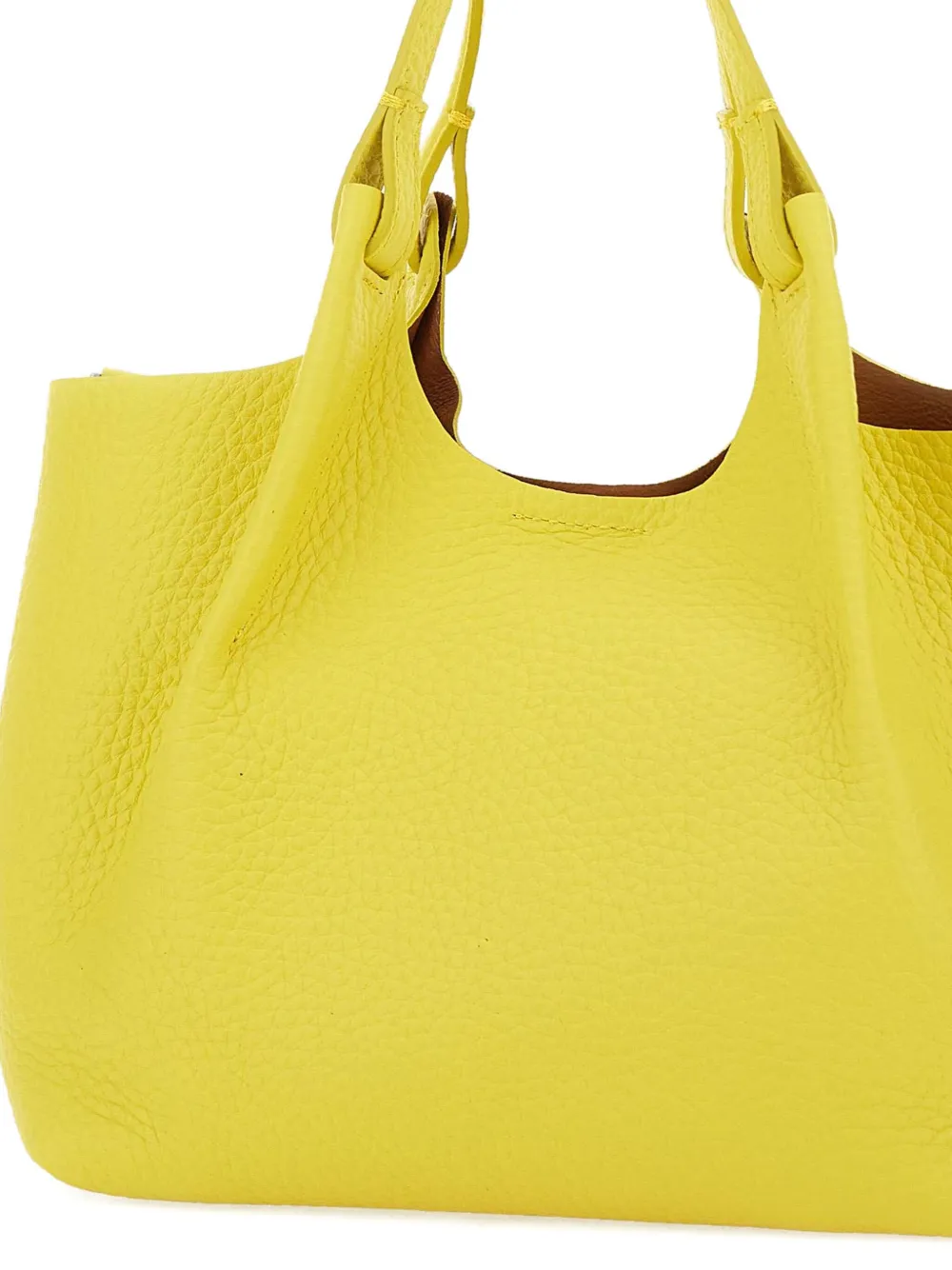 GIANNI CHIARINI Dua shopper Geel