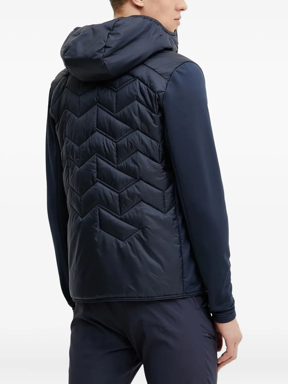 Peak Performance Elevate gewatteerd jack met capuchon Blauw