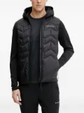 Peak Performance quilted hooded jacket - Black