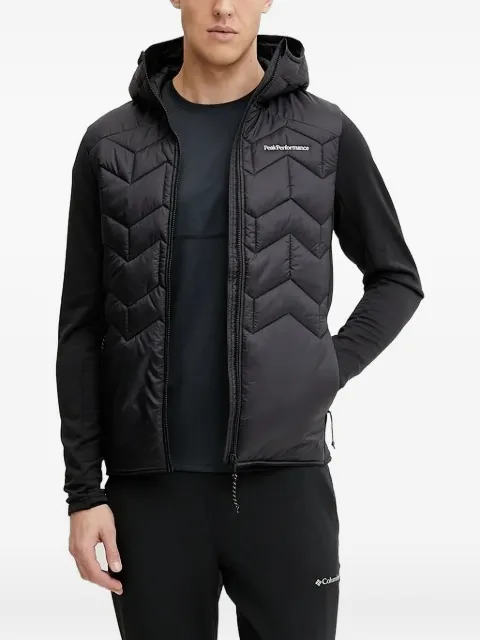 Peak Performance quilted hooded jacket