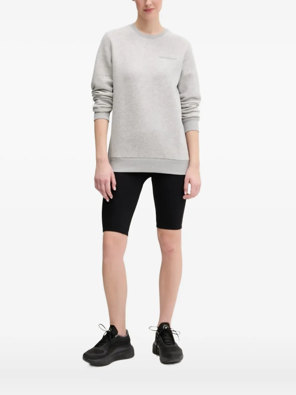 Peak Performance Sweater met geborduurd logo Grijs