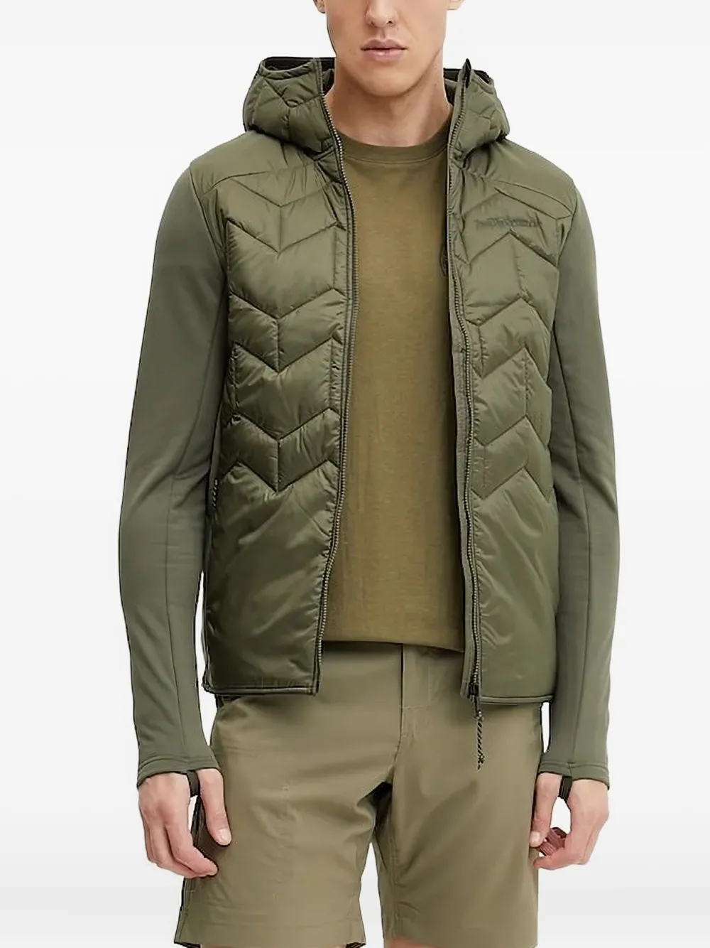 Peak Performance Elevate hooded padded jacket Groen