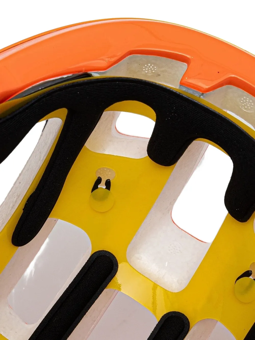 POC Oranje helm met ventilatieopening