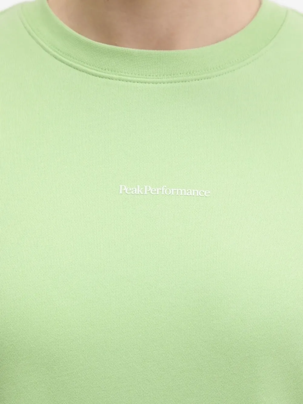 Peak Performance Sweater met ronde hals Groen
