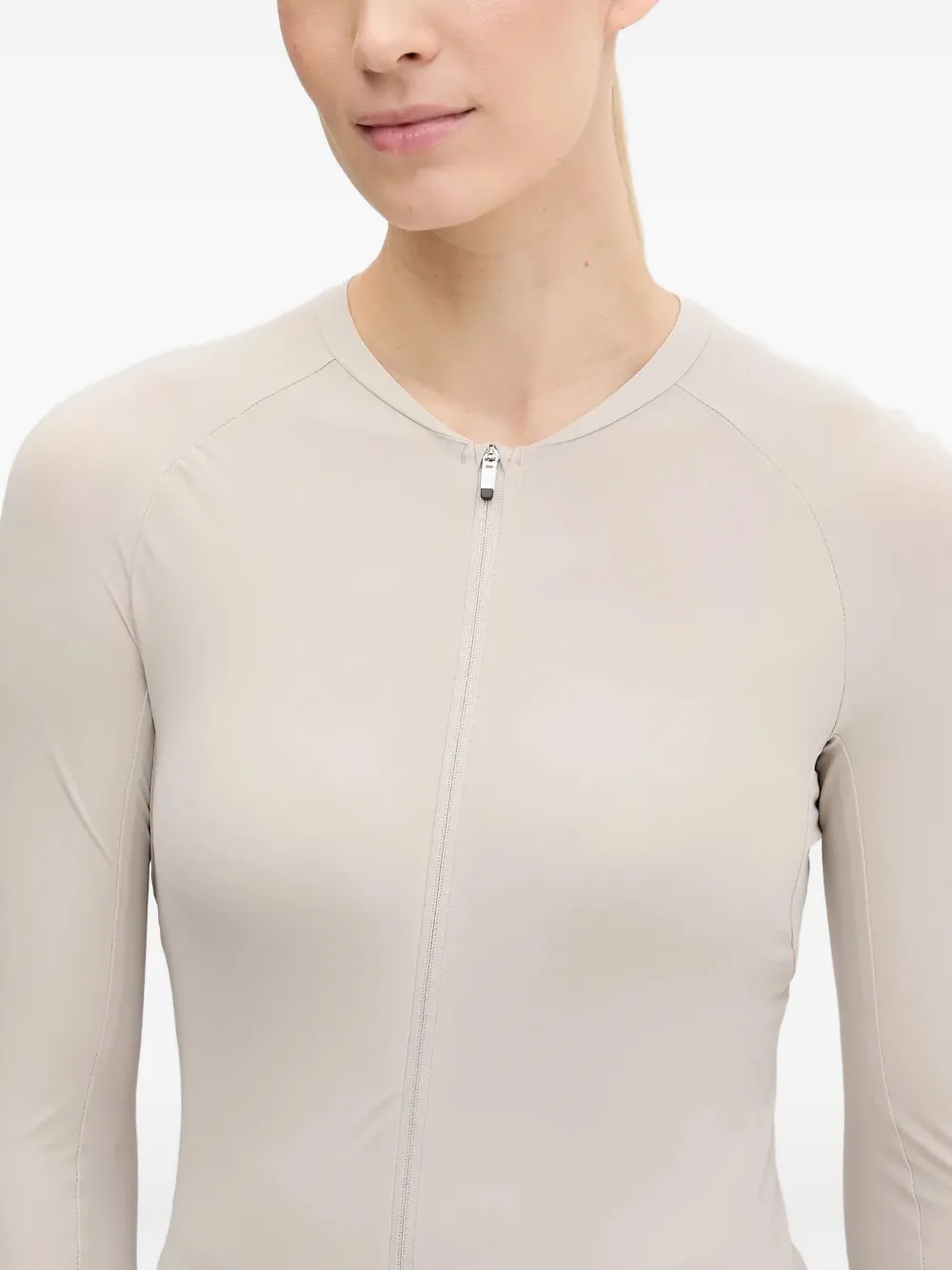 Poc Zip Long-sleeve Performance Top In Neutral