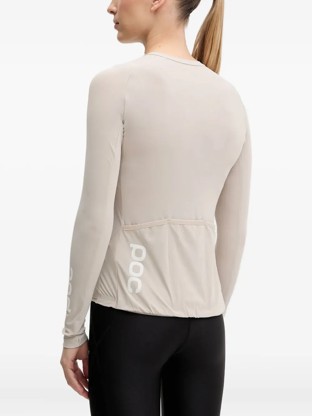 Poc Zip Long-sleeve Performance Top In Neutral