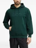 POC logo-embroidered hooded sweater - Green