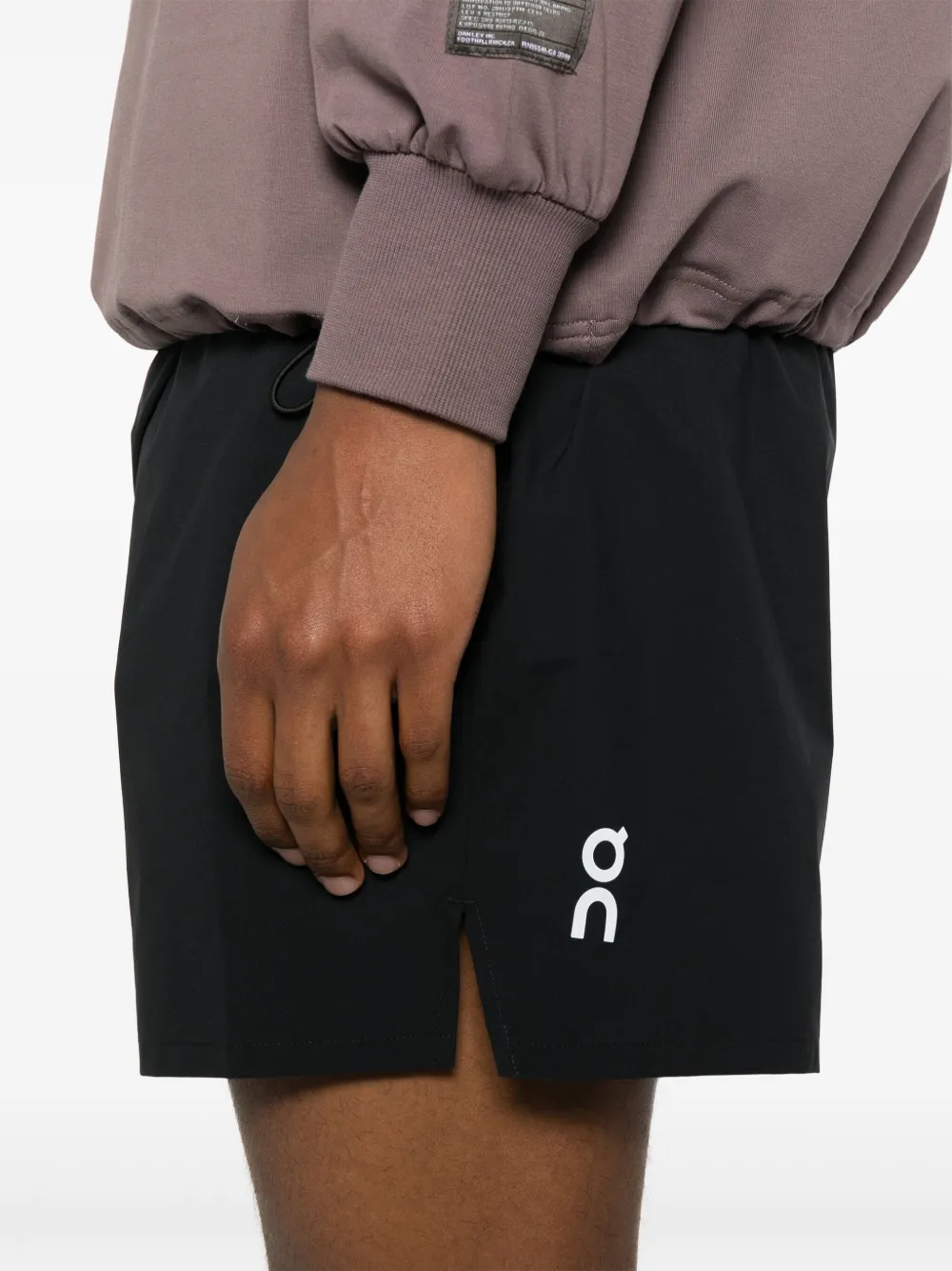 On Running Lichtgewicht trainingsshorts Zwart