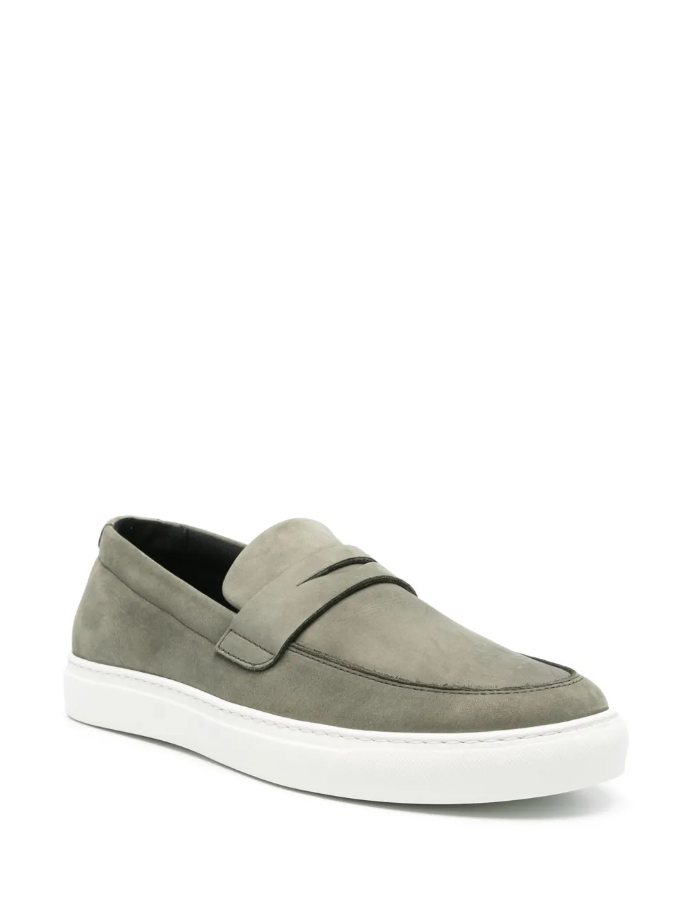 Harrys of London Suède loafers - Groen
