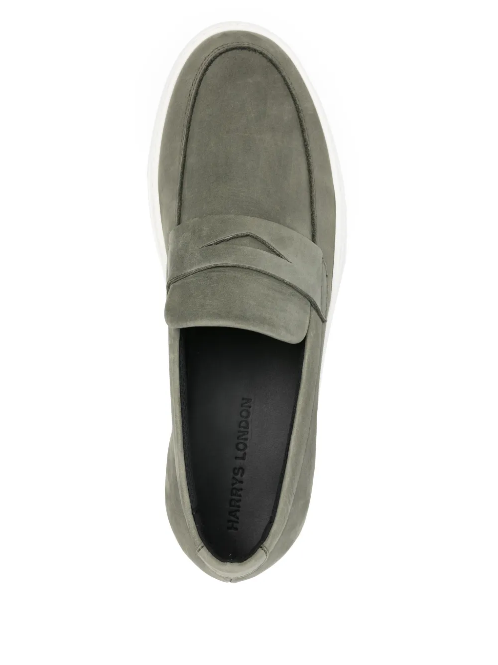 HARRYS OF LONDON SUEDE LOAFERS 