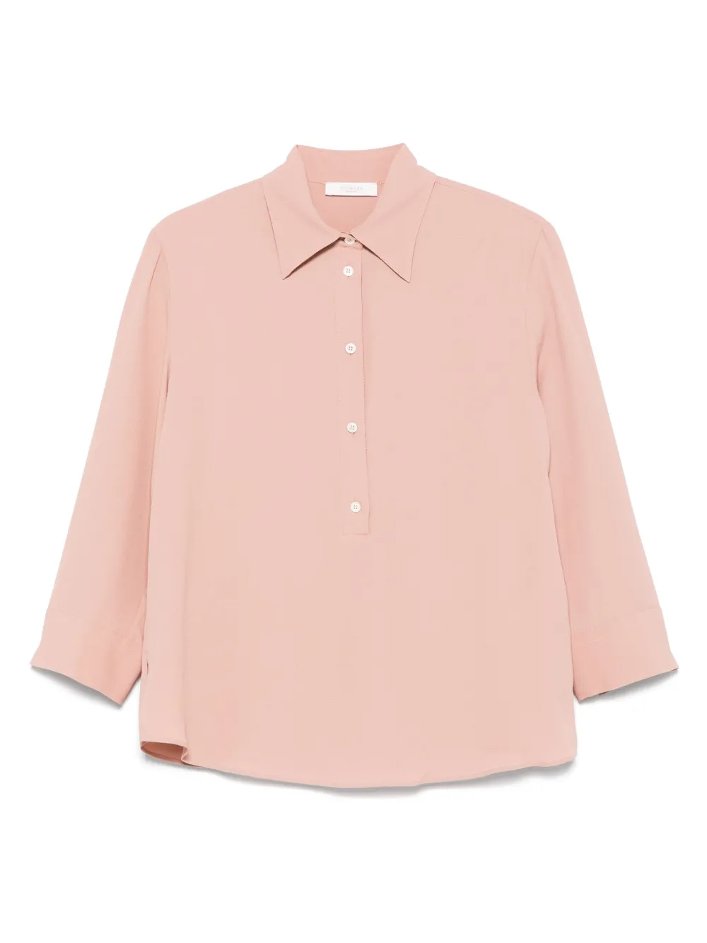 slowear silk-blend shirt - ピンク slowear silk-blend shirt - ピンク
